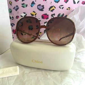 Chloe Myrte Brown sunglasses